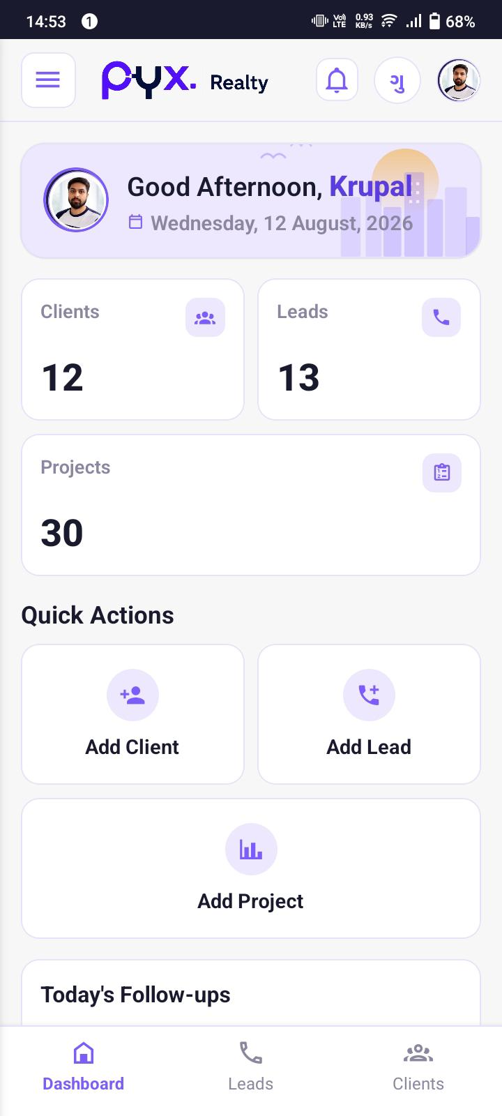 Dashboard Overview